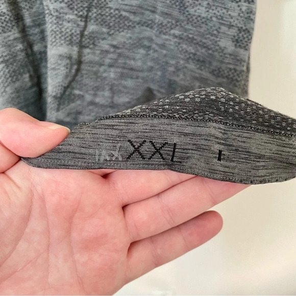 Lululemon Metal Vent Tech Short Sleeve Black/Anchor XXL - Picture 8 of 8